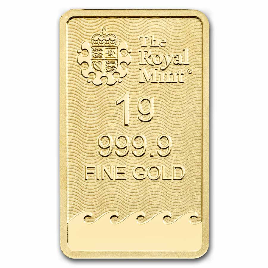 コレクション THE  MINT 1g Gold Bar 1 gram Gold Bar - The Royal Mint Britannia | eBay